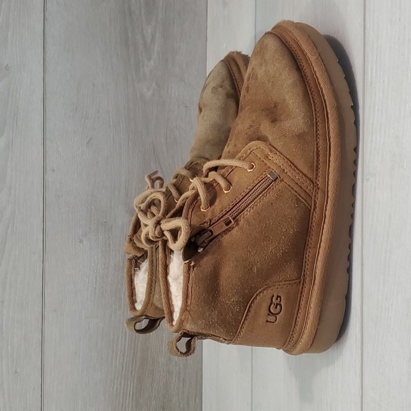 Ugg Australia Big Girl Youth Neumel Dual Zip II Classic Ankle Boots shoes 4 - Picture 3 of 12